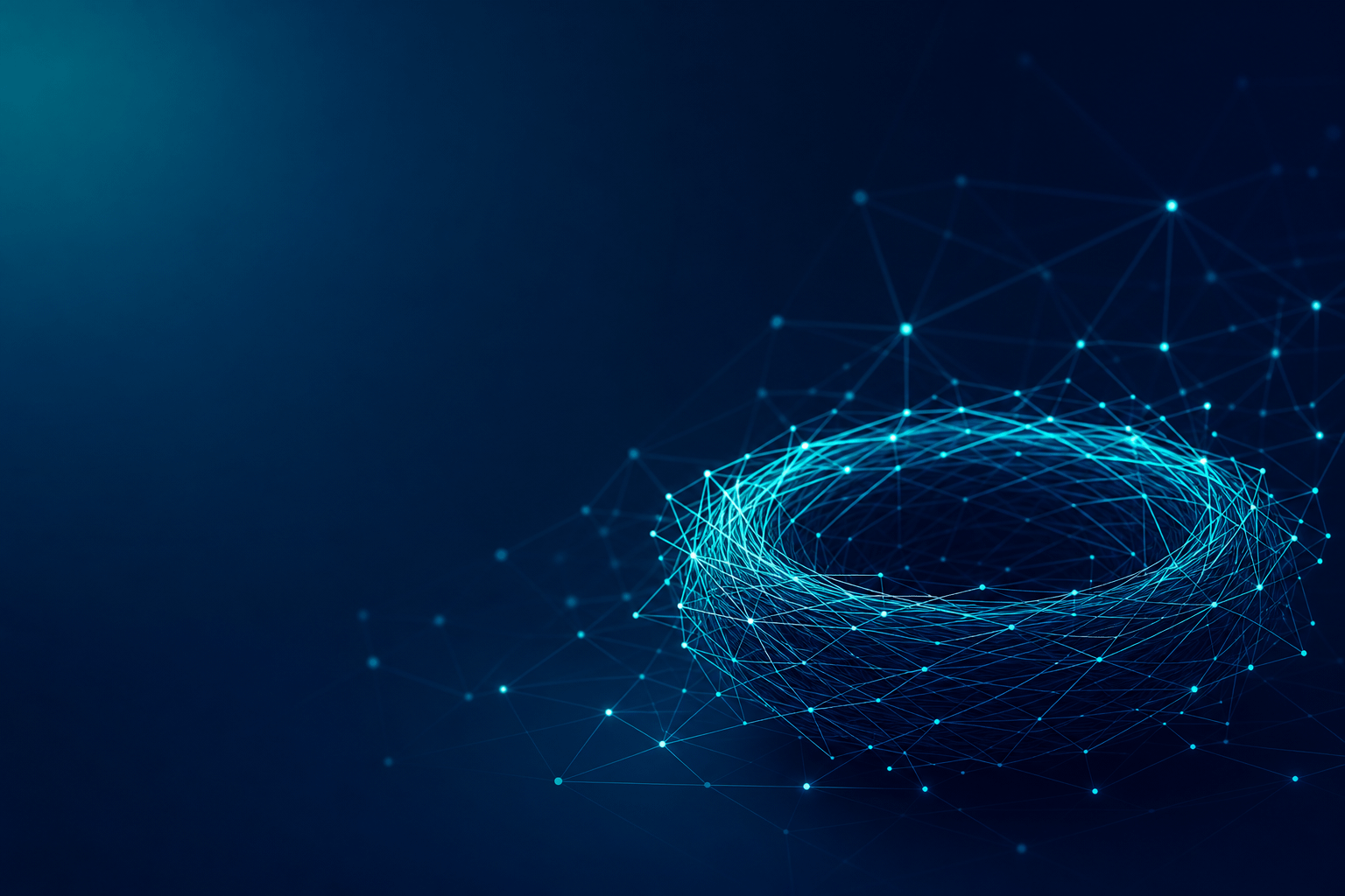 TechNestham technology and community network illustration